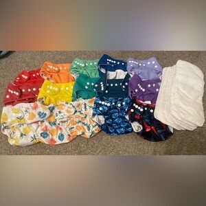 AlvaBaby Cloth Diapers and Inserts